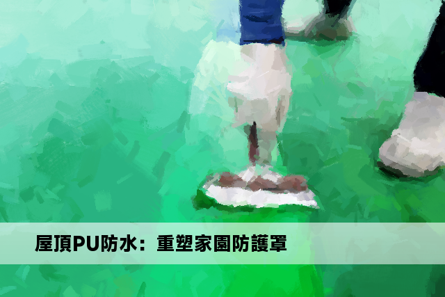 屋頂PU防水：重塑家園防護罩