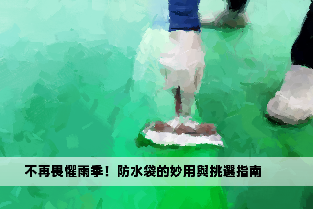 不再畏懼雨季！防水袋的妙用與挑選指南