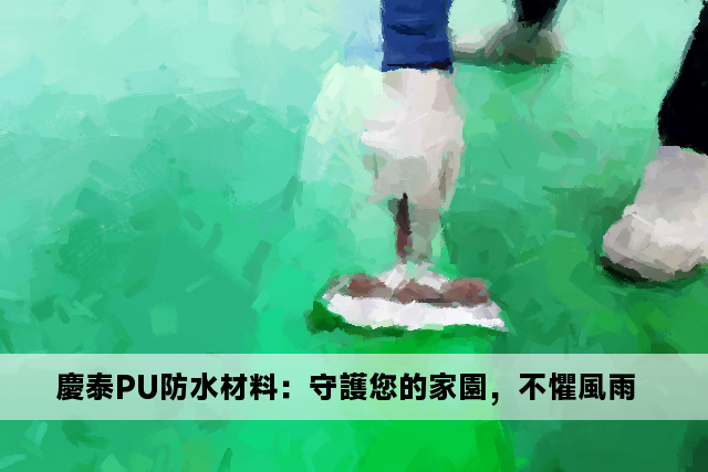 慶泰PU防水材料：守護您的家園，不懼風雨